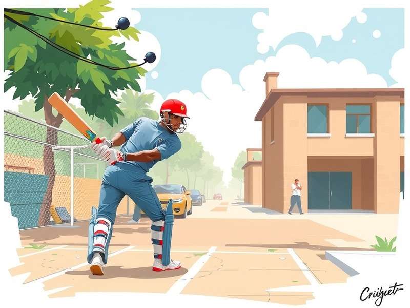 Cricketer Sketch Game Screenshot